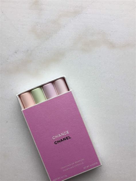 chance by chanel review|chanel chance perfume pencils review.